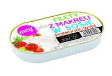 fillets of mackerel in tomato sauce - product's photo