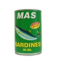 canned food canned sardines in oil - product's photo