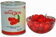 canned sour cherry - product's photo