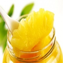 strip shaped canned pineapple - product's photo