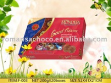 16pcs colour box chocolate - product's photo