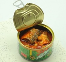185g canned sardine in tomato sauce - product's photo