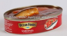 canned sardines in tomato sauce (215 g)  - product's photo
