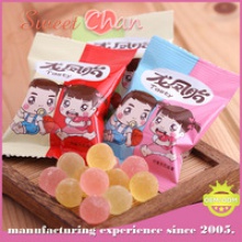 crystal fruit flavor colorful soft candy with sugar coated - product's photo