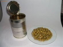 tin canned green peas - product's photo