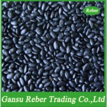 small black kidney beans flat type - product's photo