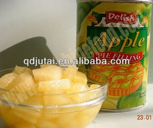 canned apple in syrup dices - product's photo