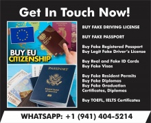 buy an authentic us passport/whatsapp +14137589837/buy uk passports - product's photo