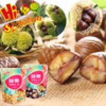 organic roasted peeled chestnut wholesale healthy nuts snacks - product's photo