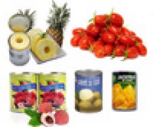 vietnam canned fruits and vegetables - product's photo