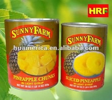  pineapple chunk in light syrup - product's photo