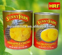 canned sweet sliced pineapple - product's photo