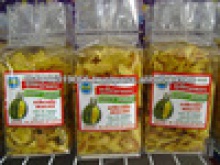 thai durian chips fried fruit snack - product's photo