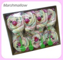 marshmallow lollipop candy - product's photo