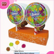sweet flat lollipop candy - product's photo
