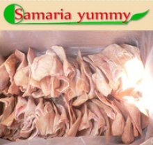 frozen pork ear "flaps" from russia - product's photo