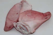 frozen pork ears - product's photo