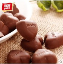 chocolate with heart love shape - product's photo