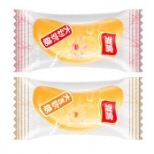 yake sweet gummy candy with orange shape - product's photo