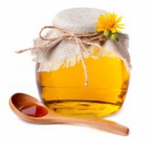 honey in bottle packaging - product's photo