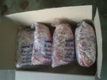 grade a frozen chicken feet, paws from brazil - product's photo