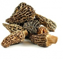 dried organic black morel mushroom - product's photo