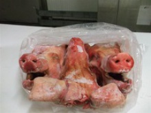 frozen pork carcasses  - product's photo