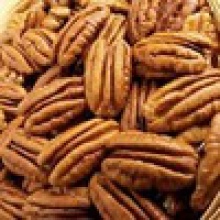 raw blanched pecans nuts - product's photo