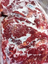 froozen buffalo meat - product's photo