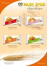pain d'or croissants 65 g with different fillings - product's photo