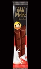 melike stick twin chocolate 55gr - product's photo