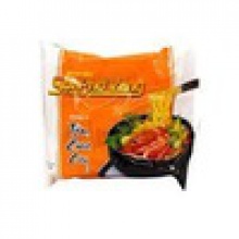 yellow instant noodle with hot & sour shrimp - product's photo