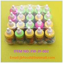 13g fruit flavor jelly bean soft candy in nipple bottle. - product's photo
