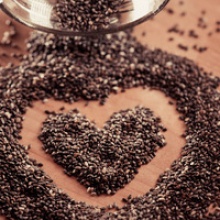black chia seeds in bulk - product's photo