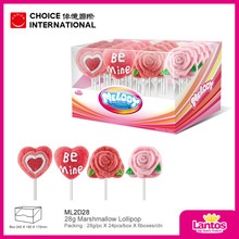 halal marshmallow lollipop with lovely design - product's photo