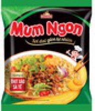 pork flavor with onion sate instant noodles - product's photo