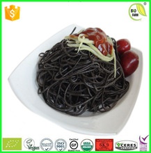 black bean dry organic noodles - product's photo