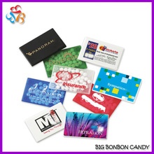 printed business card box promotional sugar free mints - product's photo