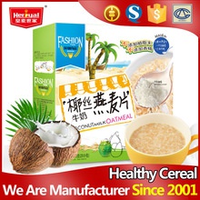 shredded coconut milk instant cereal - product's photo
