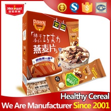 visible nutritious chocolate and nut wholesale oatmeal - product's photo