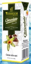 vanilla chocolate milk in aseptic box  - product's photo