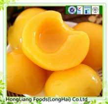 canned yellow peach - product's photo