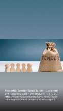   powerful spells to win government tenders with strong tender spell  - product's photo