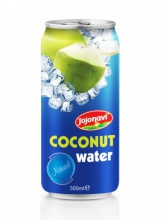 natural coconut water in aluminium can - product's photo