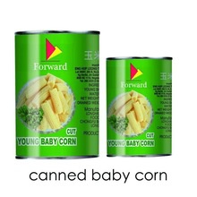 canned sweet baby young corn - product's photo