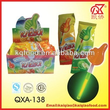 10g russia thumb shape glow stick lollipop candy - product's photo