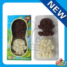 mico double monkey shaped chocolate - product's photo