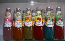 basil seed drink with fruit flavor - product's photo