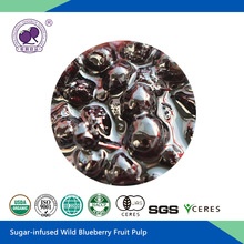 sugar infused wild blueberry syrup fruit pulp - product's photo