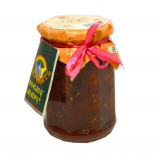 organic ginger jam with cranberry "blagodat" - product's photo